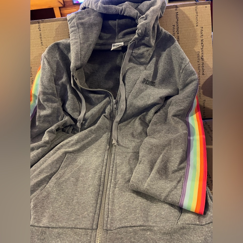 Womans zip up hoodie